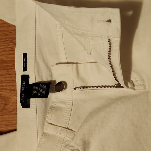 NWOT Lafayette 148 Wooster white jeans Size 4 - Picture 7 of 10